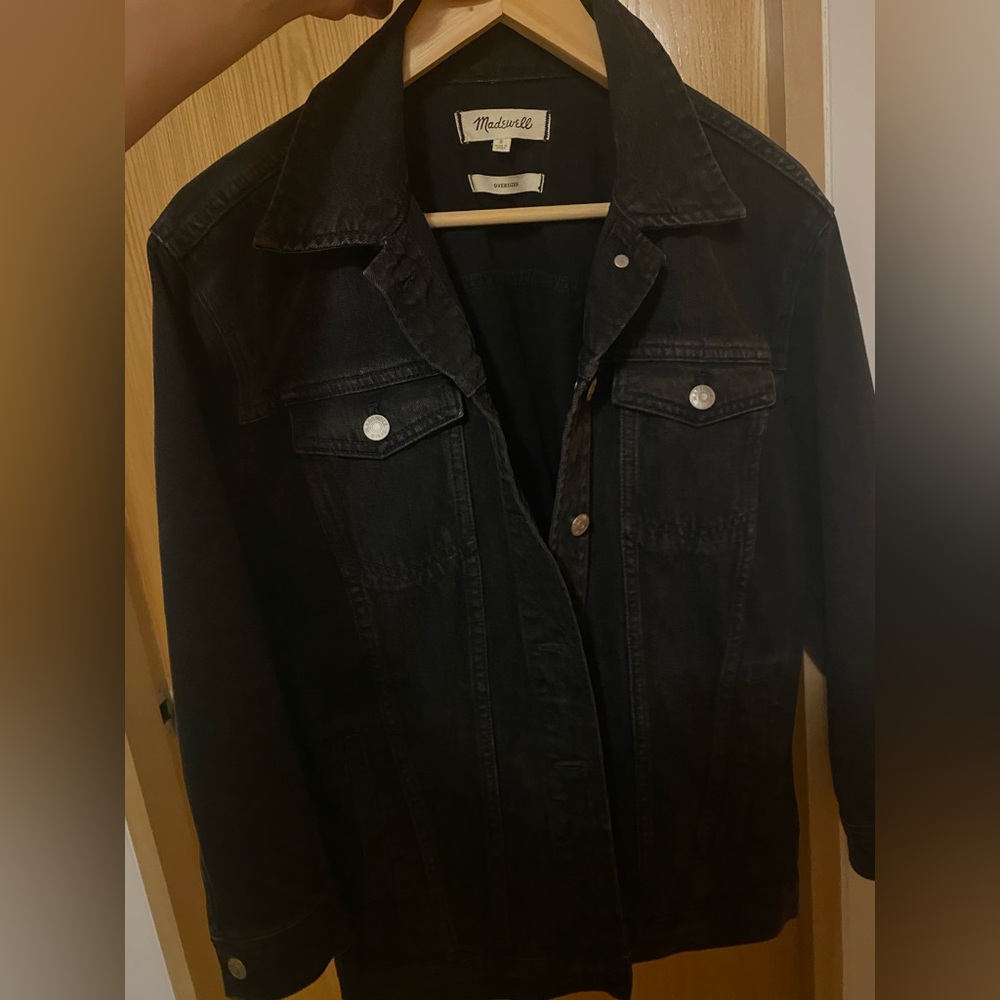 madewell jean jacket sz s
